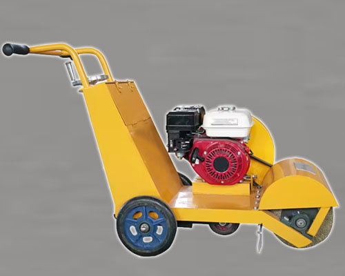 Small road marking removal machine