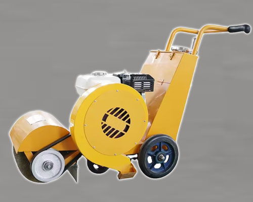 Small road marking removal machine