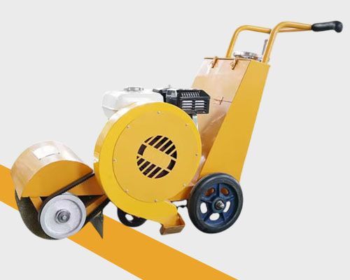 Small road marking removal machine, pavement cleaning machine