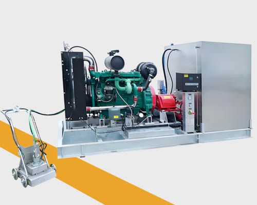 High-pressure Water Jet Road Marking Removal Machine