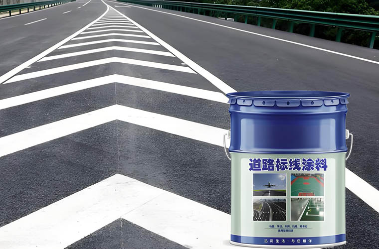 The reason why white road marking paint turns yellow after delineation