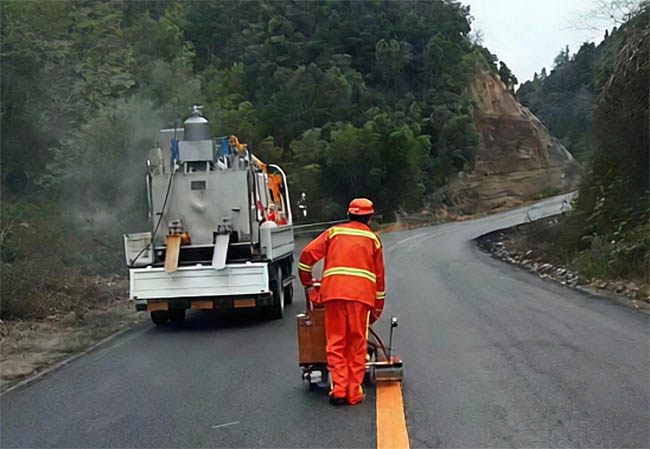 Road Marking Installation